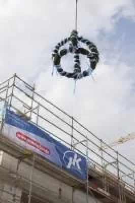 JK Wohnbau feiert Richtfest in „La Provence“ - Beim Objekt in Obermenzing steht der Rohbau Bild: JK Wohnbau feiert Richtfest in „La Provence“ - Beim Objekt in Obermenzing steht der Rohbau