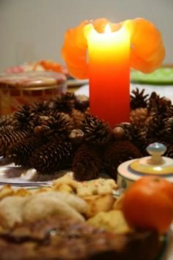 Maria Buytaert Kerzen in der Adventszeit