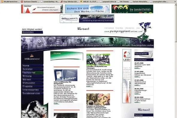 Pumpwerk-online.de - Das Fachportal für Medienförderung und Pumpwerke Bild: Pumpwerk-online.de - Das Fachportal für Medienförderung und Pumpwerke