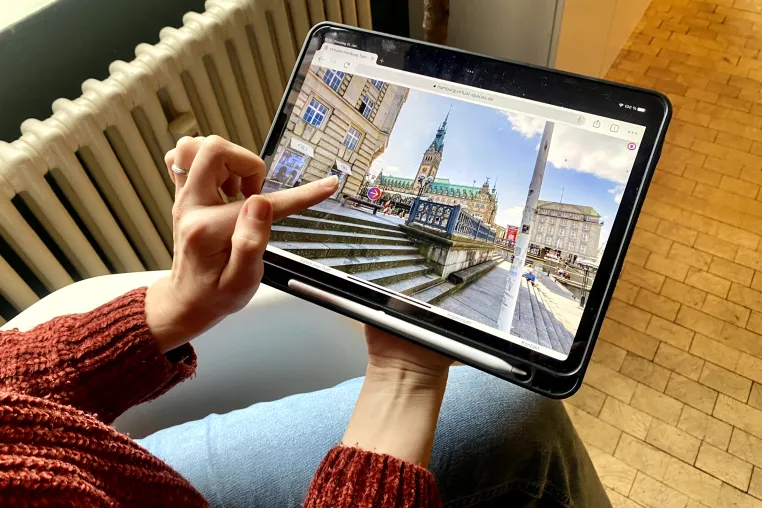Hamburg virtuell erleben: VR-Agentur produziert 360°-Stadtrundgang Bild: Hamburg virtuell erleben: VR-Agentur produziert 360°-Stadtrundgang