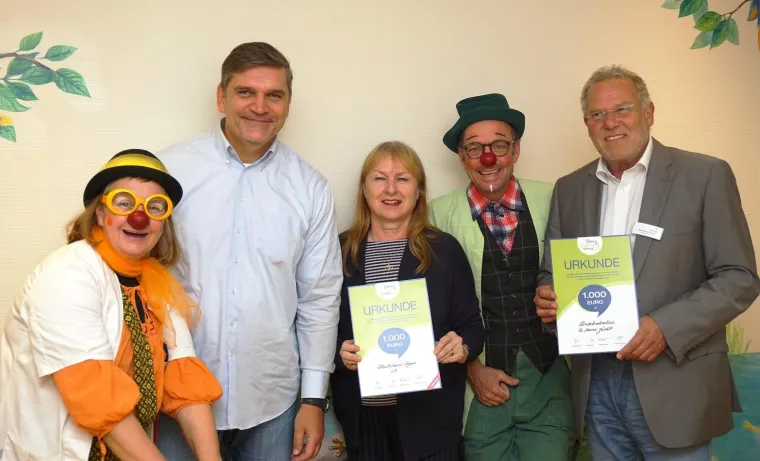 Die Town & Country Stiftung fördert Engagement für schwer erkrankte Kinder mit insgesamt 2.000 Euro Bild: Die Town & Country Stiftung fördert Engagement für schwer erkrankte Kinder mit insgesamt 2.000 Euro