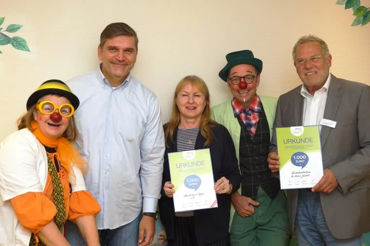 Bild: Die Town & Country Stiftung fördert Engagement für schwer erkrankte Kinder mit insgesamt 2.000 Euro