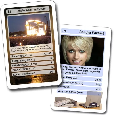 Geschenkebasteln 2.0 - Persönliche Kartenspiele aus dem Internet Bild: Geschenkebasteln 2.0 - Persönliche Kartenspiele aus dem Internet