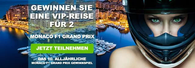 Bild: PlayHugeLottos.com verlost VIP-Reise für 2 zum Formel-1 Grand-Prix in Monaco