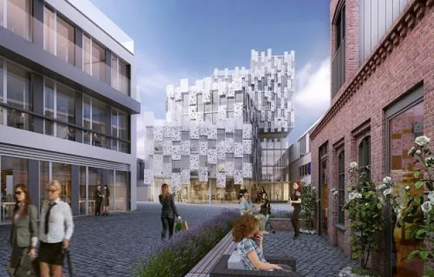 Bild: Neubauprojekt „Landmark 7“ am Phoenixhof: Solitär für Büros und Einzelhandel in Altona