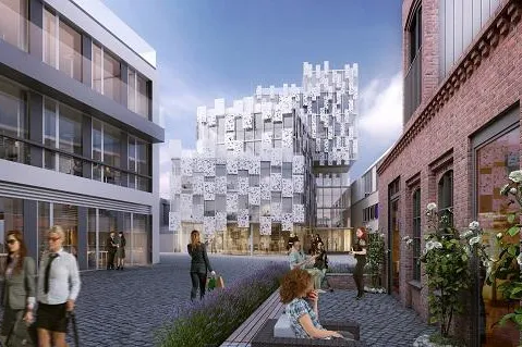 Bild: Neubauprojekt „Landmark 7“ am Phoenixhof: Solitär für Büros und Einzelhandel in Altona