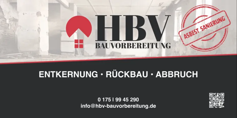 Bild: HBV-Bauvorbereitung - Das Fachunternehmen für Asbestentsorgung