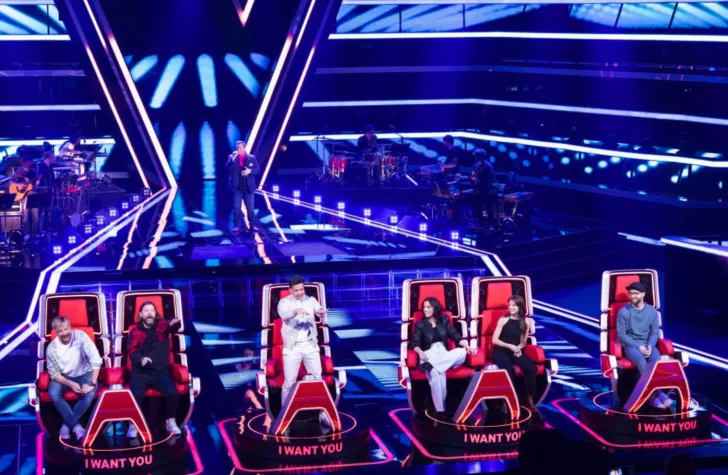 Bild: Manuel Lojo bei den Blind Auditions von "The Voice of Germany"