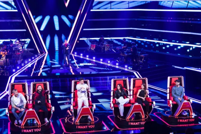 Manuel Lojo bei den Blind Auditions von "The Voice of Germany" Bild: Manuel Lojo bei den Blind Auditions von "The Voice of Germany"