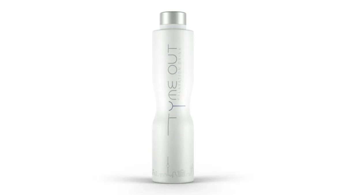 Tyme Out Flaschendesign