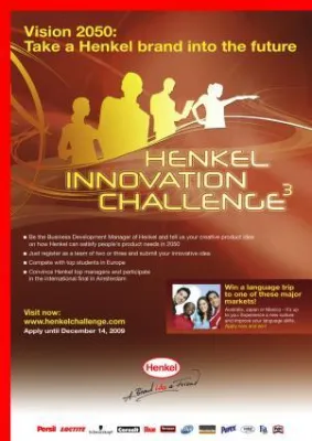 Bild: Start des Studentenwettbewerbs „Henkel Innovation Challenge“ - Kreative Reise ins Jahr 2050