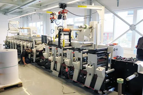 Bild: Flexodruckmaschine