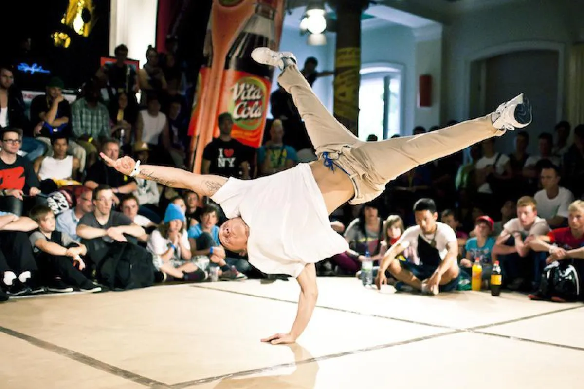 Breakdancer in Aktion (Foto: Christoph Seidler)