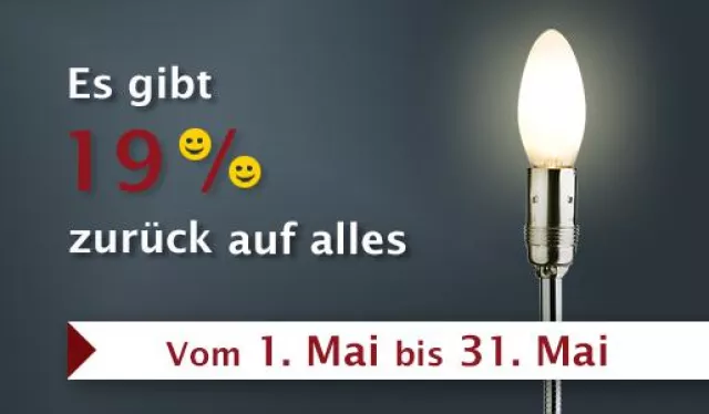 Bild: Das Schweizer Leuchtenhaus hat unschlagbare Aktionen für seine Kunden parat