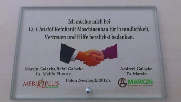 Internationales Publikum auf der Hausmesse bei Christof Reinhardt Maschinenbau in Rottweil Neukirch Bild: Internationales Publikum auf der Hausmesse bei Christof Reinhardt Maschinenbau in Rottweil Neukirch