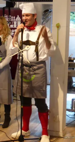 Bild: Paul Gourmet und seine \'musikalische Kochshow\'