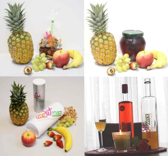 Bild: Cocktails, Bio Müslis, Fruitails und Bio Naschereien online auf myfitmix.de mixen