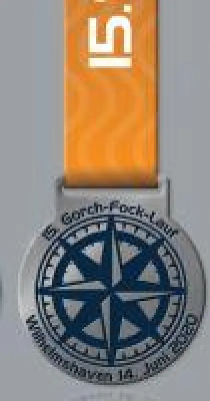 Jeder Läufer erhält für die Teilnahme eine Medaille