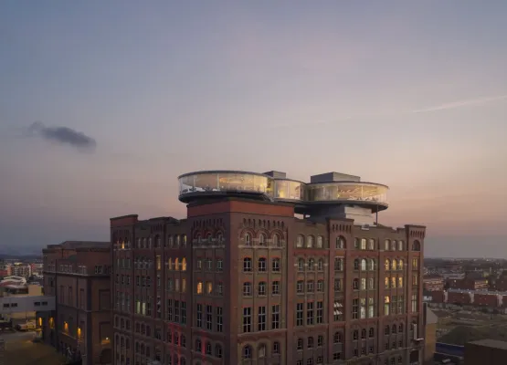 Bild: Guinness Storehouse, die meist besuchte Touristenattraktion Irlands