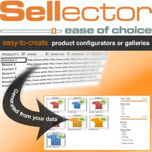 Produkte im Online-Shop spielerisch finden, ohne zu suchen - Sellector geht an der Start Bild: Produkte im Online-Shop spielerisch finden, ohne zu suchen - Sellector geht an der Start