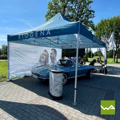 Bild: Faltzelte und Faltpavillon: ideale Werbeträger mit individueller Bedruckung