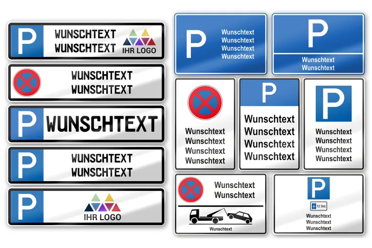 Bild: Personalisierte Parkschilder drucken: PrintPlanet setzt neue Maßstäbe im Bereich der Parkplatzkennzeichnung