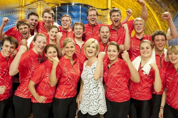 Bild: Spinning für Spenden 1.202 km - 250.000 Euro - 3,93 Mio Zuschauer - 3,7 Mio Euro für die Deutsche Krebshilfe