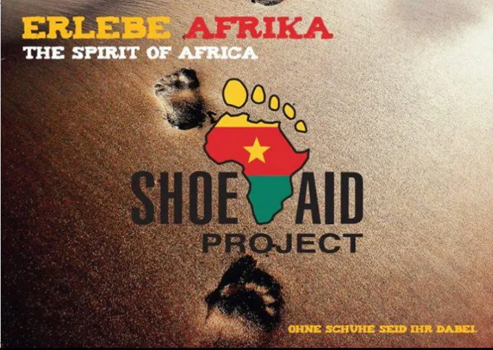 „Barfuß für Afrika 2013 - das Schuhrecycling-Event für Kamerun Bild: „Barfuß für Afrika 2013 - das Schuhrecycling-Event für Kamerun