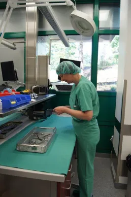 Neue Zentrale Sterilgutversorgung am Krankenhaus Rummelsberg vorgestellt Bild: Neue Zentrale Sterilgutversorgung am Krankenhaus Rummelsberg vorgestellt