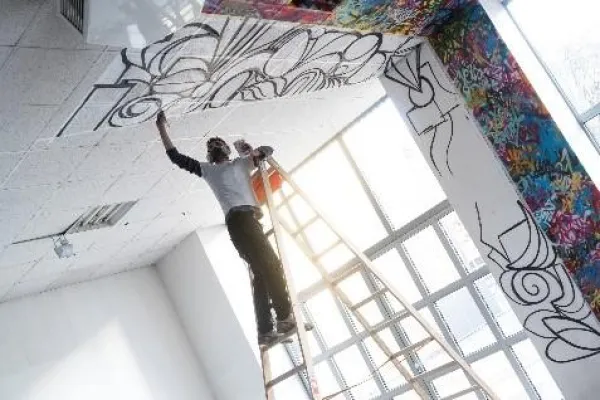 Bild: WANDELISM: ein Abrisshaus, 60 Künstlerinnen und Künstler, eine Woche temporäre Kunst