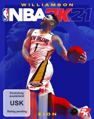 Bild: Zion Williamson startet durch als Cover-Athlet für NBA 2K21 auf Next-Generation-Konsolen