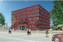 Bild: HOCHTIEF Projektentwicklung: Baubeginn für Büroimmobilie an der Stralauer Allee