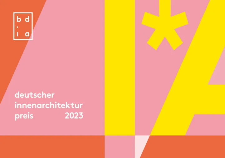 Bild: Deutscher Innenarchitektur Preis 2023 Der bdia lobt zum 10. Mal den Preis mit Tradition und Signalkraft aus