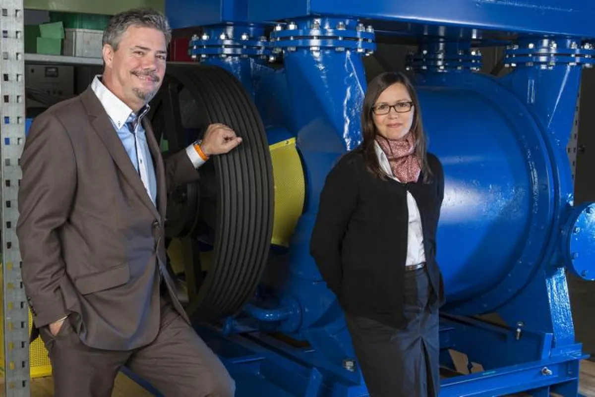 Tuma Geschäftsleitung Robert Mittinger und Caroline Mader-Tuma