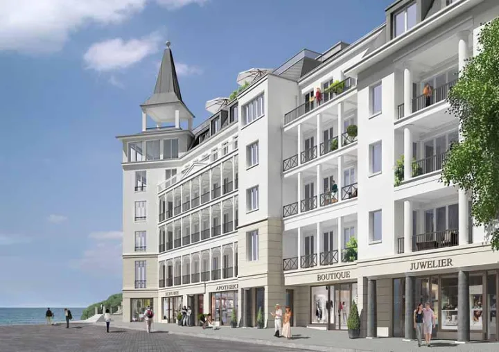 Bild: Luxuriöses Appartementhaus auf Rügen: Grundstein gelegt für Sellins 'FIRST'