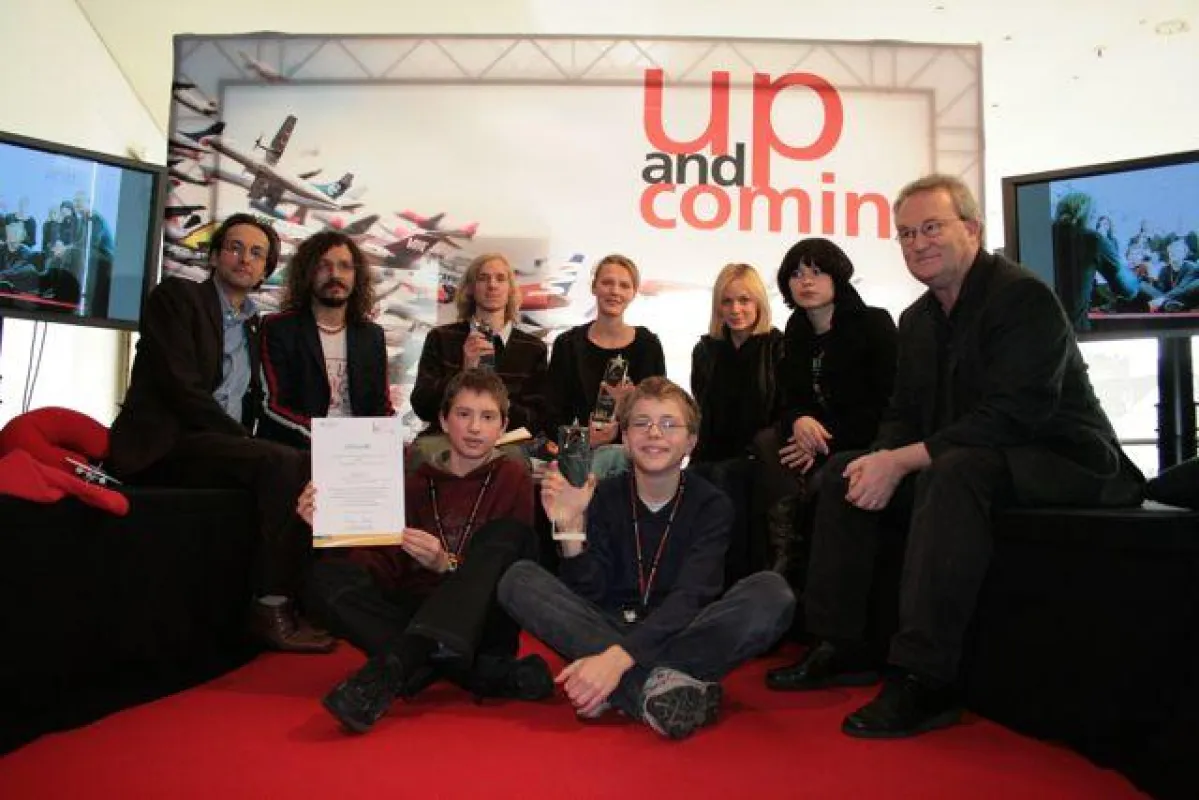 Glückliche Gewinner: Preisträger und Jury aus dem deutschen Wettbewerb bei up-and-coming 2007