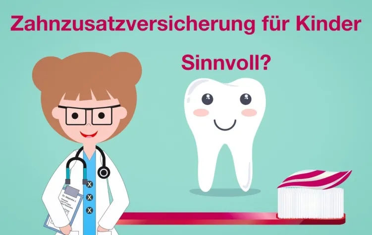Bild: Wie sinnvoll ist eine Zahzusatzversicherung für Kinder?