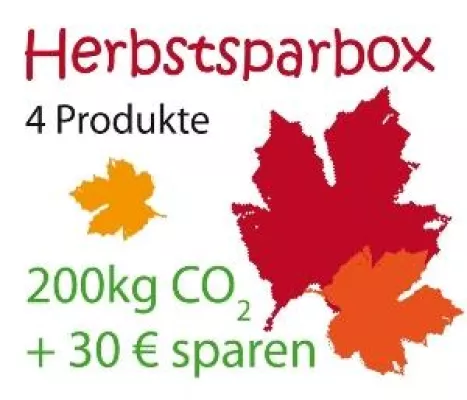 Bild: Kuscheln und Sparen mit der Herbstsparbox