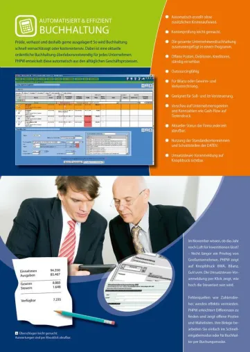 Umsatzsteuervoranmeldung ohne Fristverlängerung abgeben mit der PHPW 3.0 Finanzbuchhaltung Bild: Umsatzsteuervoranmeldung ohne Fristverlängerung abgeben mit der PHPW 3.0 Finanzbuchhaltung