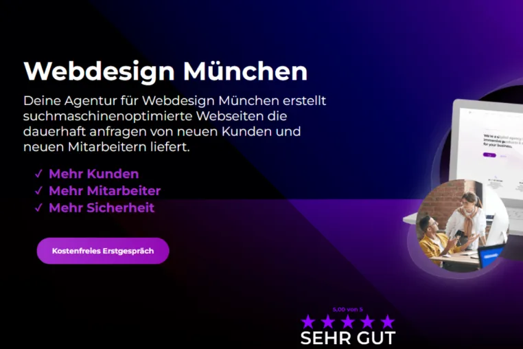 Bild: Webdesign München