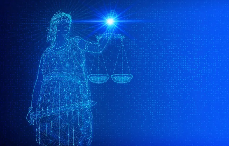 Künstliche Intelligenz in der Justiz Bild: Künstliche Intelligenz in der Justiz