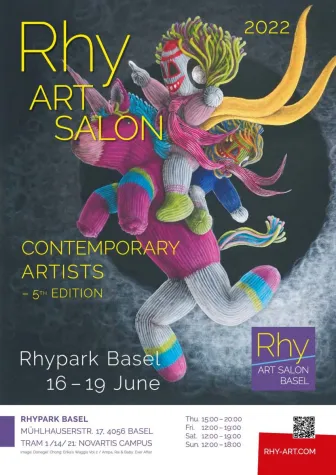 Bild: Eröffnung am Donnerstag: der 5. Rhy Art Salon im Rhypark Basel