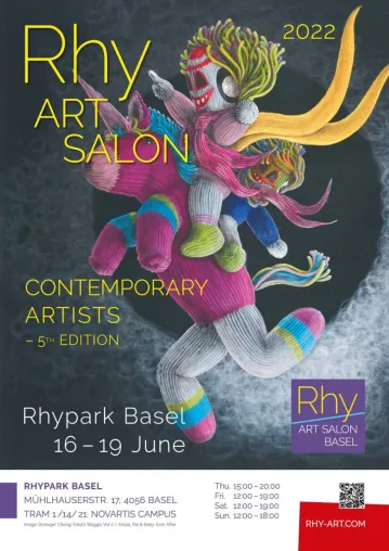 Eröffnung am Donnerstag: der 5. Rhy Art Salon im Rhypark Basel Bild: Eröffnung am Donnerstag: der 5. Rhy Art Salon im Rhypark Basel