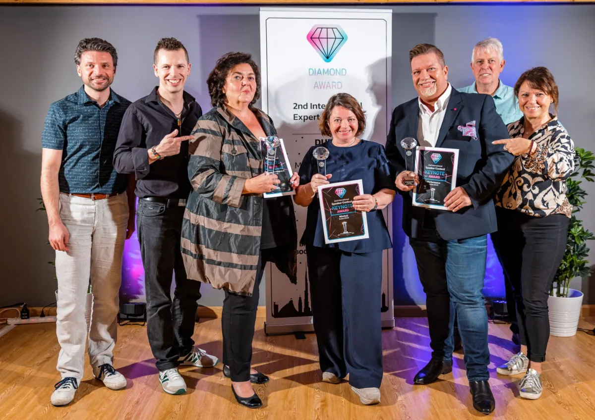 „2nd World Diamond Speaker Contest“ - Die Sieger:innen (© Dominik Pfau)