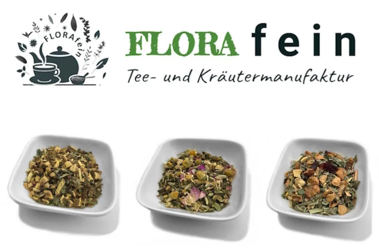 Bild: FLORAfein: Bio Tee, Kräuter und Gewürze aus handwerklicher Herstellung