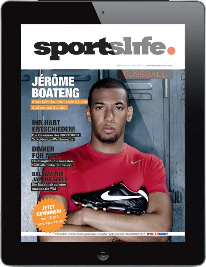 sportslife Magazin auf dem iPad