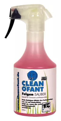 Bild: CLEANOFANT Felgen-SAUBER - Felgenreiniger für Wohnwagen, Wohnmobil und Zugfahrzeug