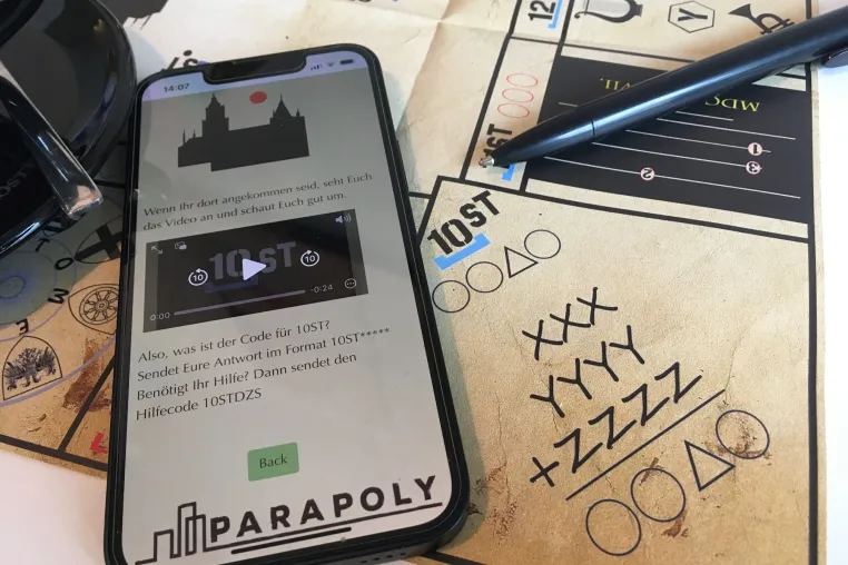 Bild: Mit dem Smartphone spielerisch die Mainzer Altstadt erkunden