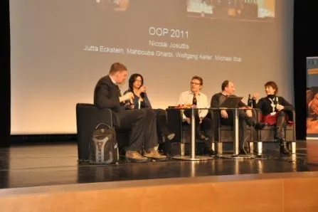 CEO der ITech Progress schlägt Brücke zwischen Konferenzmesse OOP 2011 und der Revolution in Tunesien Bild: CEO der ITech Progress schlägt Brücke zwischen Konferenzmesse OOP 2011 und der Revolution in Tunesien