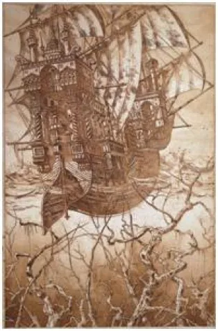 Bild: Kunst durch Architektur inspiriert: Hans-Christoph Rackwitz zeigt seinen Blick auf „Nähe und Ferne“
